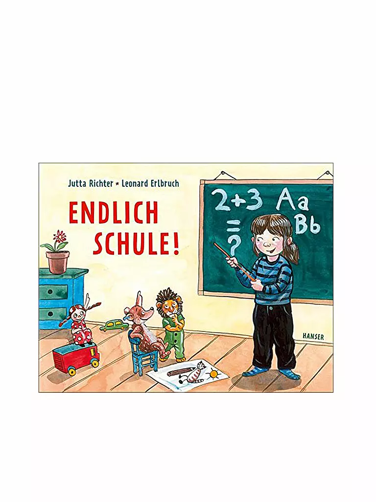 HANSER VERLAG | Buch - Endlich Schule - Eine Geschichte vom Großwerden (Gebundene Ausgabe) | transparent