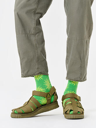 HAPPY SOCKS | Damen Socken SUN 36-40 green