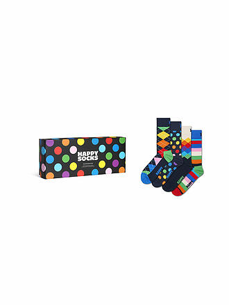 HAPPY SOCKS | Damen Geschenkset 4er Pkg. MULTI 36-40 black