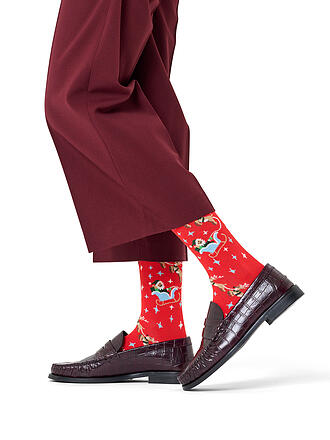 HAPPY SOCKS | Herren Socken SLEIGH 41-46 red