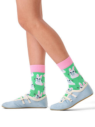 HAPPY SOCKS | Damen Socken BUNNY  36-40 light green