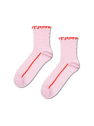 HAPPY SOCKS | Damen Socken STRUCTURE SLINKY  36-40 pink