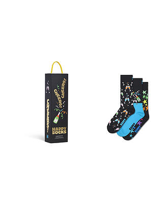 HAPPY SOCKS | Damen Geschenkbox Socken 3er Pkg. CELEBRATIONS 36-40 black