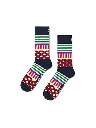HAPPY SOCKS | Herren Socken BLOCKED STRIPE 41-46 navy