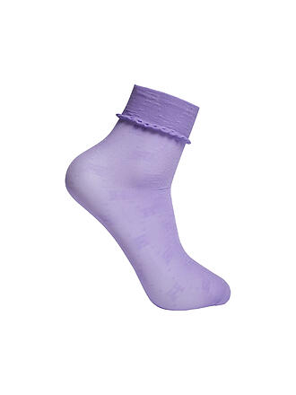 HAPPY SOCKS | Damen Feinstrumpfsocken H MONOGRAMM 36-41 pruple