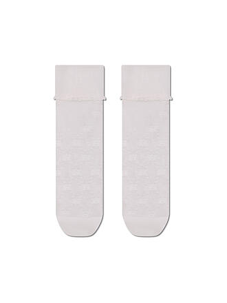 HAPPY SOCKS | Damen Feinstrumpfsocken H MONOGRAMM 36-41 white