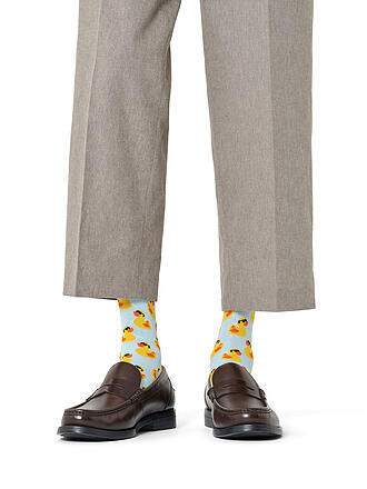 HAPPY SOCKS | Herren Socken RUBBER DUCH 41-46 light blue