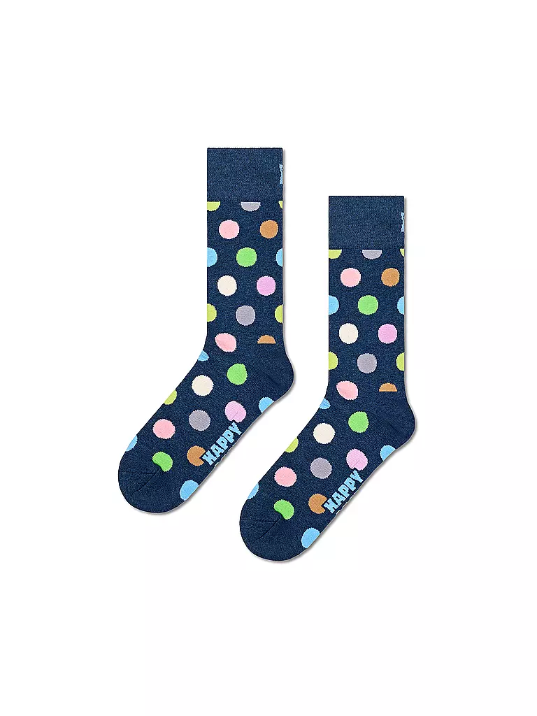 HAPPY SOCKS | Damen Geschenkbox Socken 3er Pkg 36-40 navy. | dunkelblau