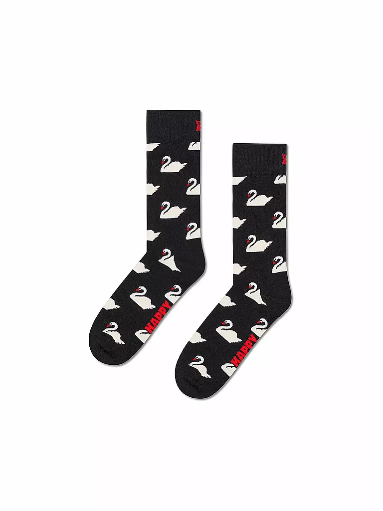 HAPPY SOCKS | Damen Geschenkset 2er Pkg. SWAN 36-40 pink | dunkelblau
