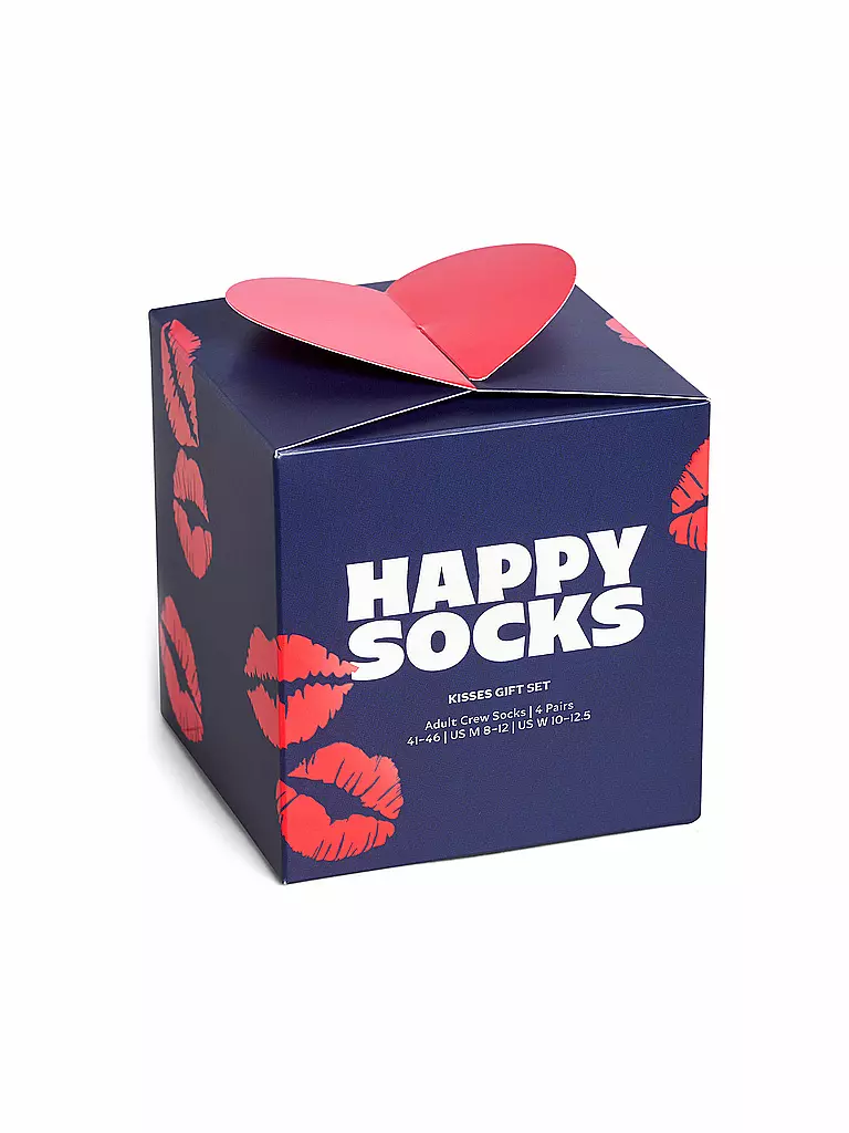 HAPPY SOCKS | Damen Geschenkset 2er Pkg. VALENTINES 36-40 blue | dunkelblau