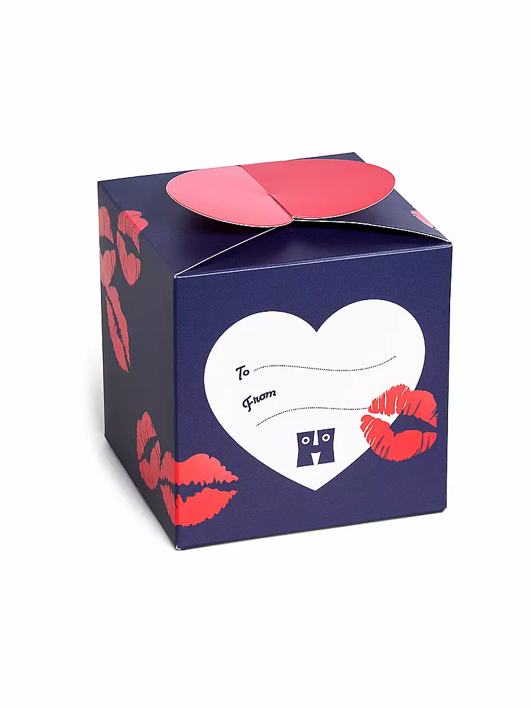 HAPPY SOCKS | Damen Geschenkset 2er Pkg. VALENTINES 36-40 blue | dunkelblau