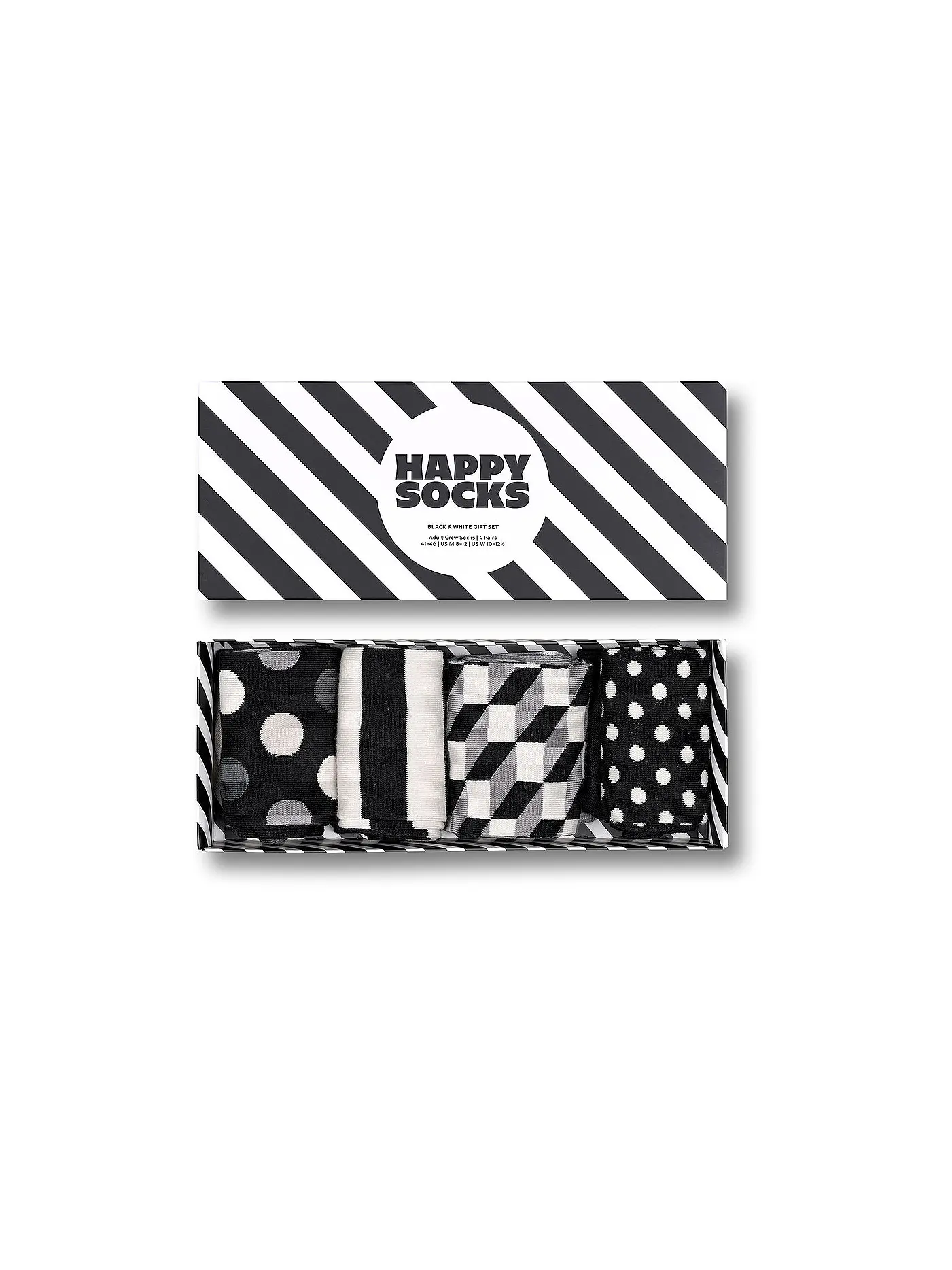 HAPPY SOCKS | Damen Geschenkset BLACK & WHITE 36 - 40 black | schwarz