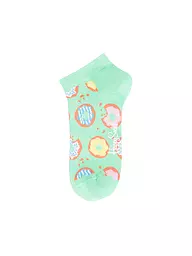 HAPPY SOCKS | Damen Socken 36-40 DONUT light green  | Grün