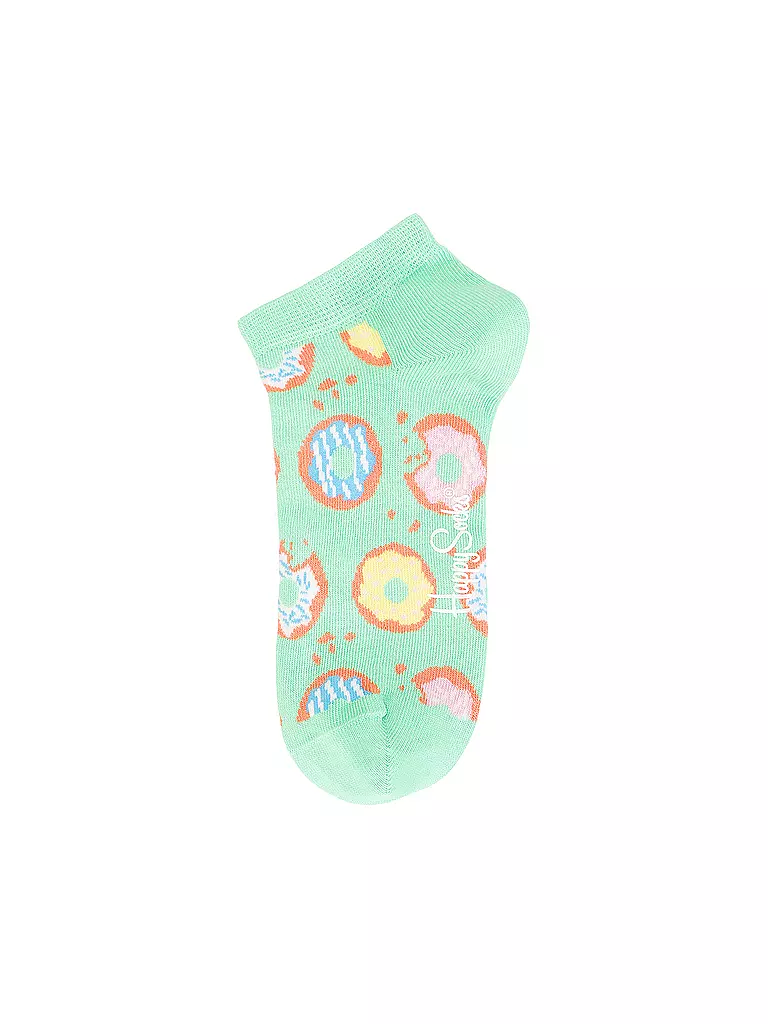 HAPPY SOCKS | Damen Socken 36-40 DONUT light green  | grün