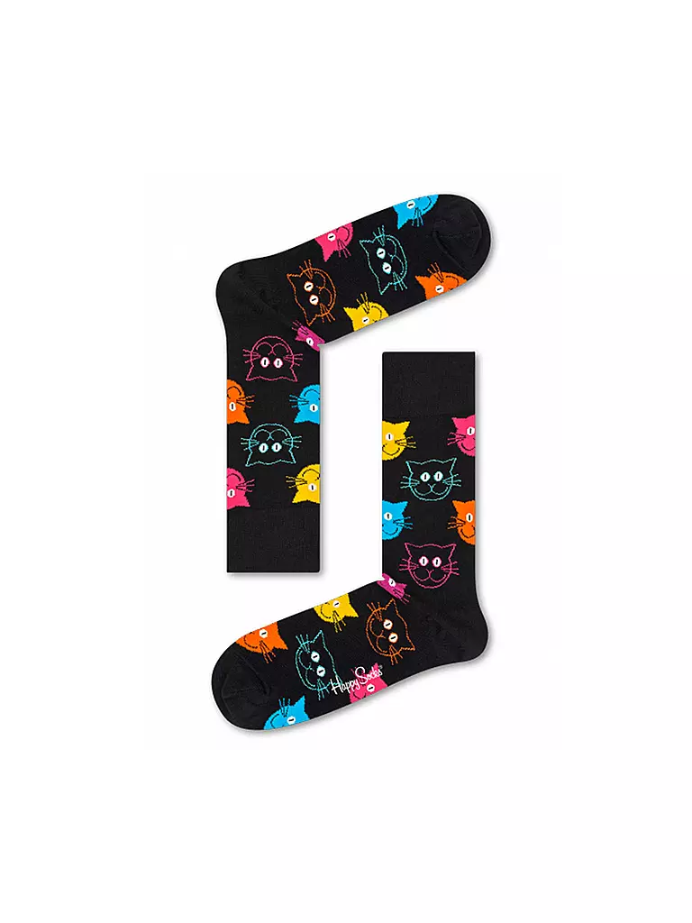 HAPPY SOCKS | Damen Socken CAT 36-40 bunt | bunt