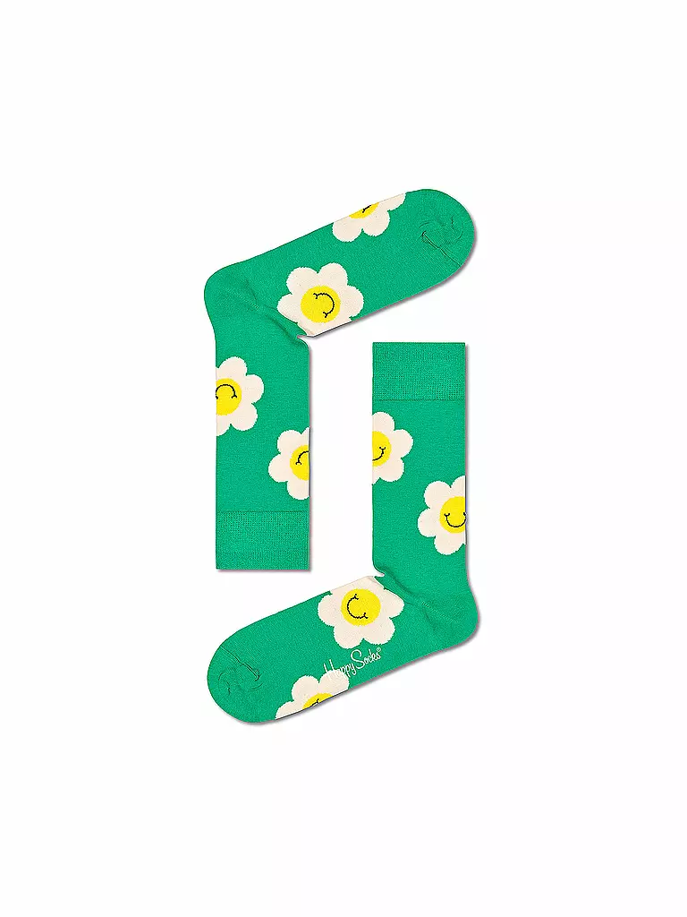HAPPY SOCKS | Damen Socken DAISY 36-40 green | grün