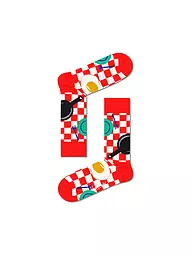 HAPPY SOCKS | Damen Socken EARLY BIRD 36-40 bunt | rot