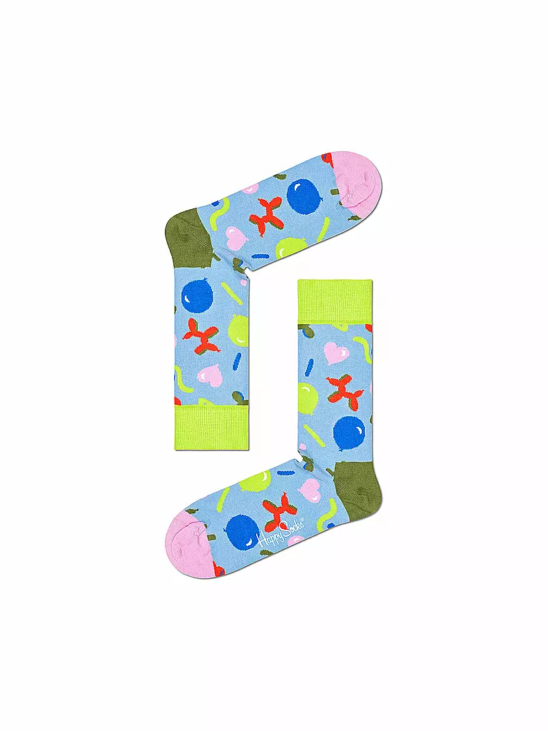 HAPPY SOCKS | Damen Socken Geschenkset HAPPY BIRTHDAY 2-er Pkg. 36-40 bunt | bunt