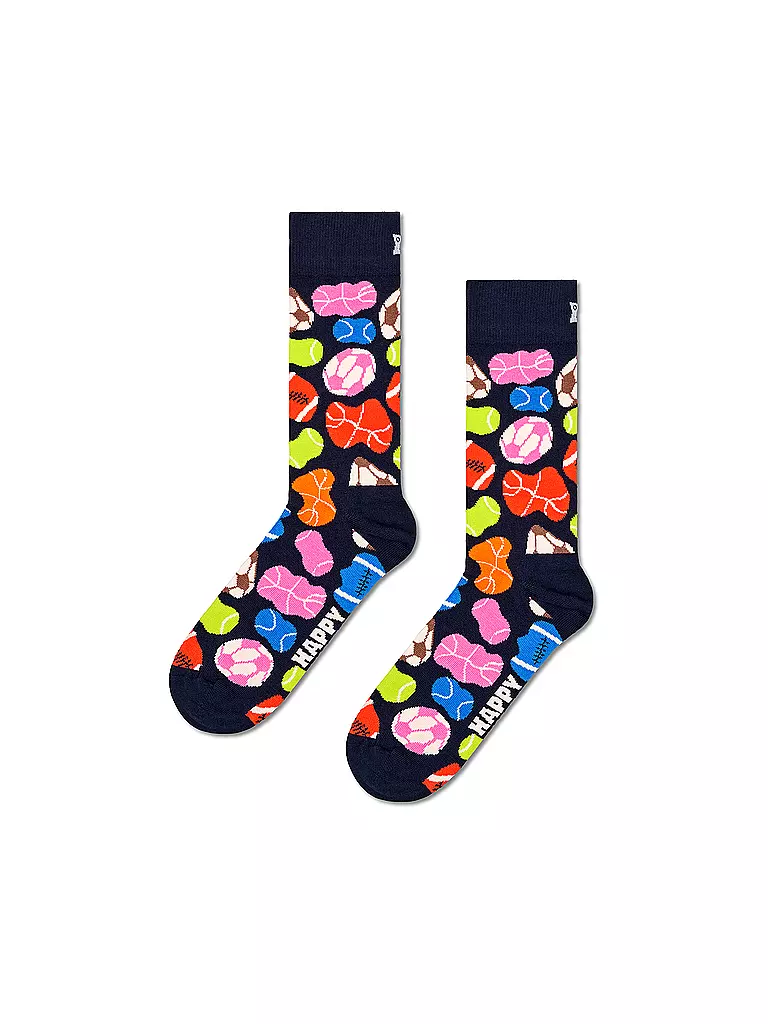 HAPPY SOCKS | Damen Socken GIFT SET 7er Pkg 36-40 | blau