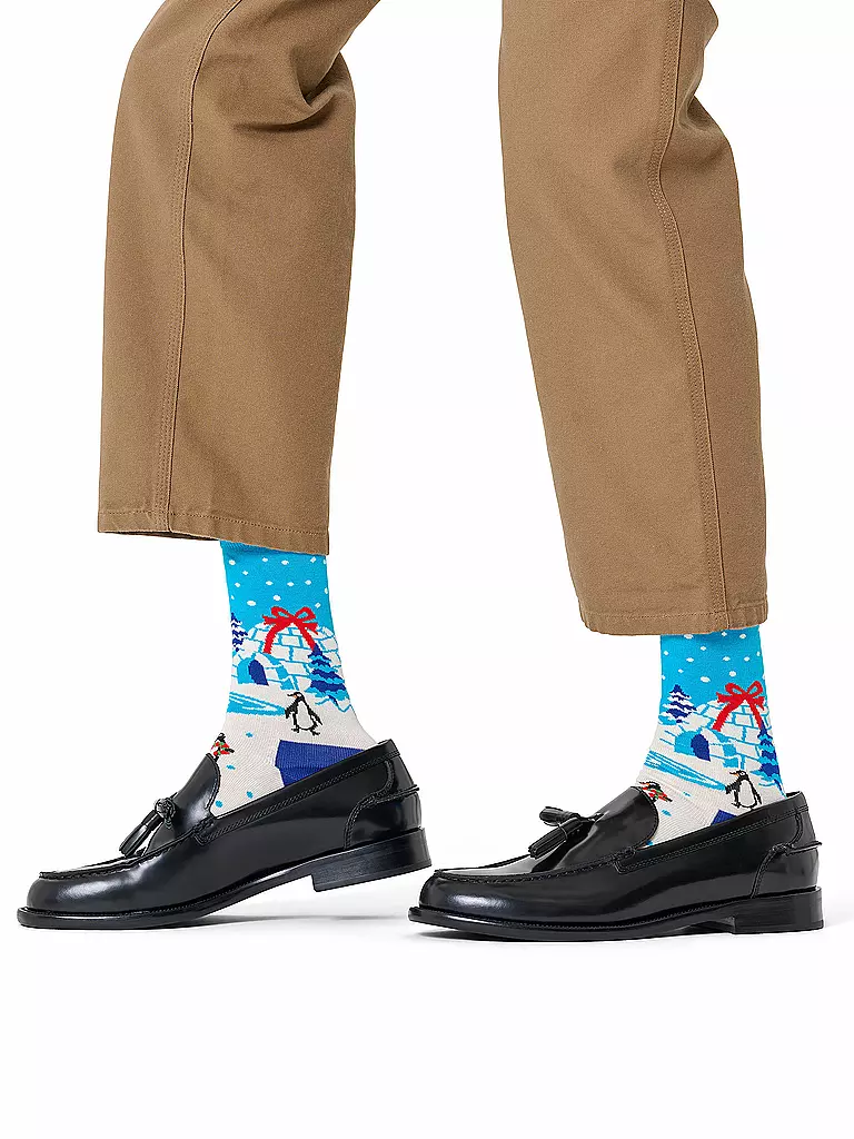 HAPPY SOCKS | Damen Socken IGLOO 36-40 white | 