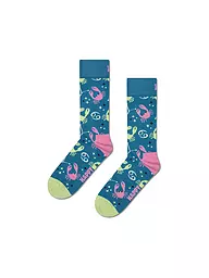 HAPPY SOCKS | Damen Socken KREBS 36-40 navy | Blau