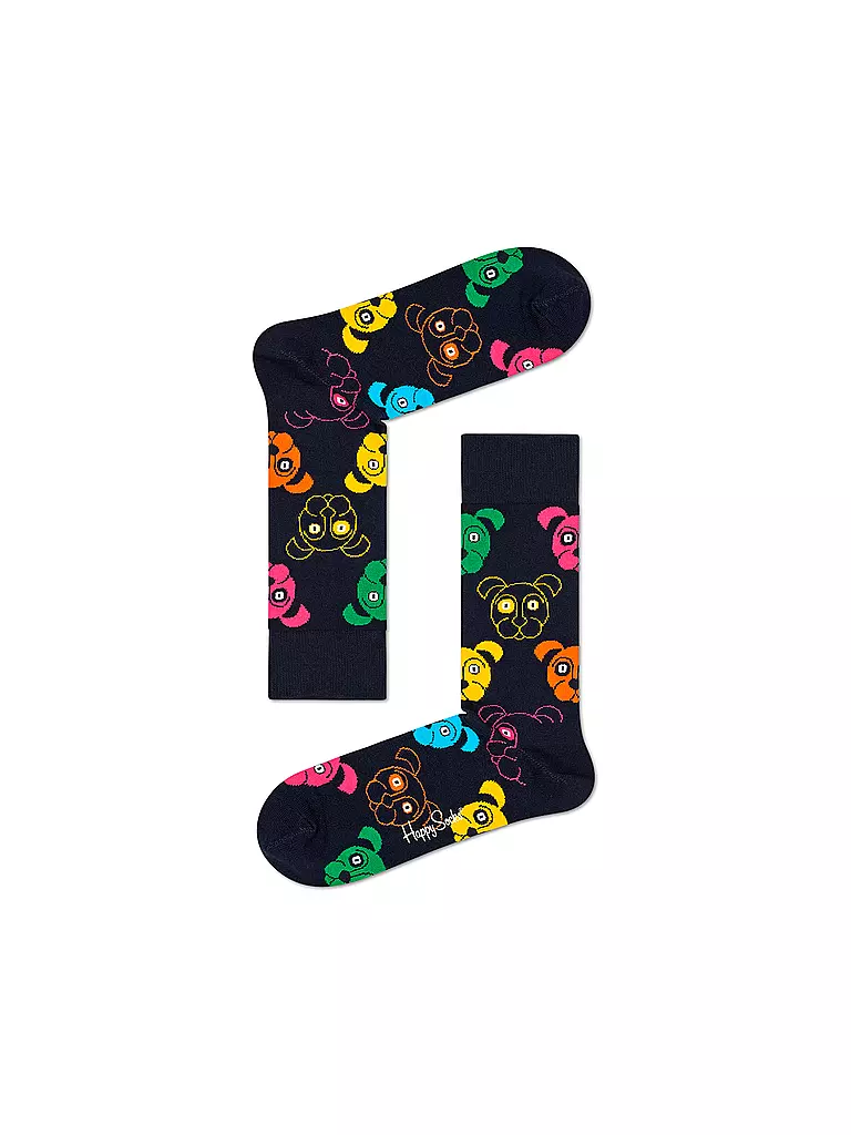 HAPPY SOCKS | Damen Socken MIXED DOG SOCKS GIFT SET 36-40 3er Pkg multi | bunt