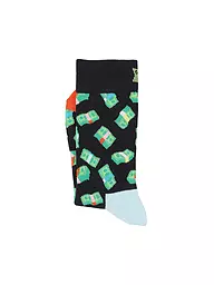 HAPPY SOCKS | Damen Socken MONEY MONEY 36-40 navy | Blau