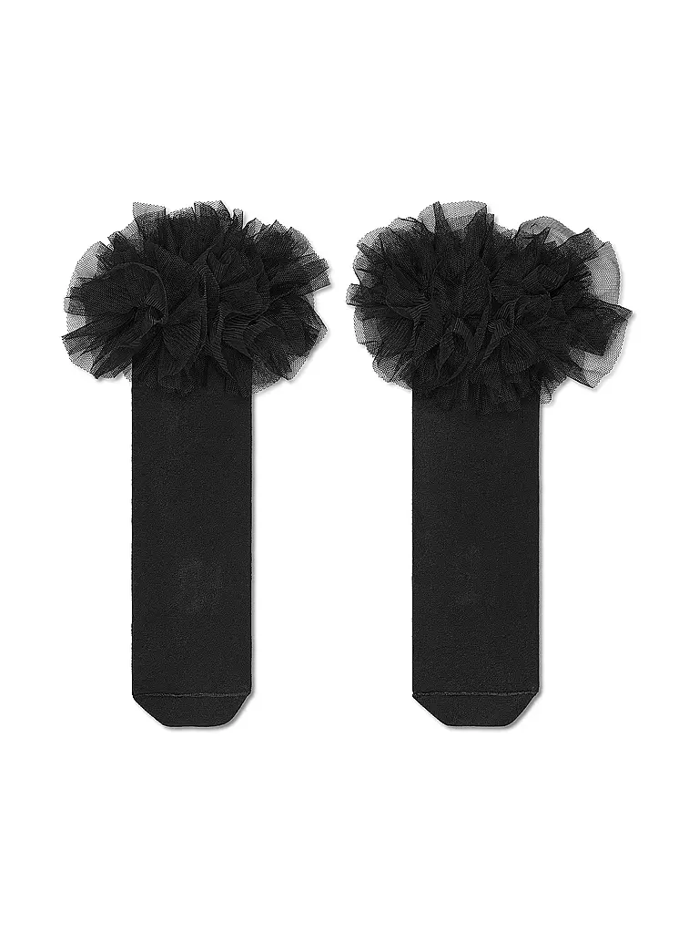 HAPPY SOCKS | Damen Socken TULLE 36-40 black | schwarz