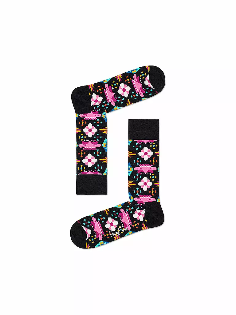 HAPPY SOCKS | Damen-Socken "Temple Blossom" 36-40 | bunt