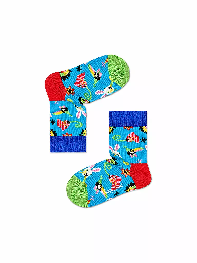 HAPPY SOCKS | Geschenkbox Kinder-Socken 3-er "Party Animal" | bunt