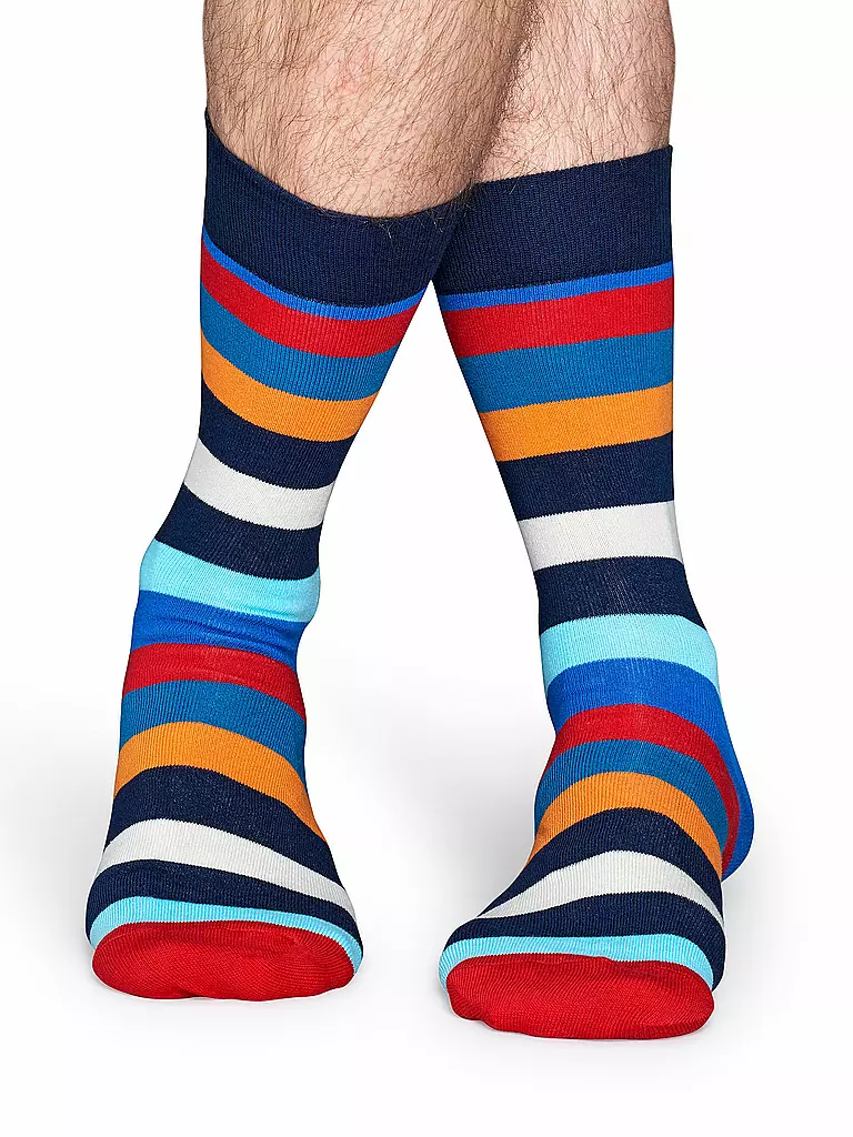 HAPPY SOCKS | Herren Geschenkset Socken BIG DOTS 4er Pkg blue | bunt