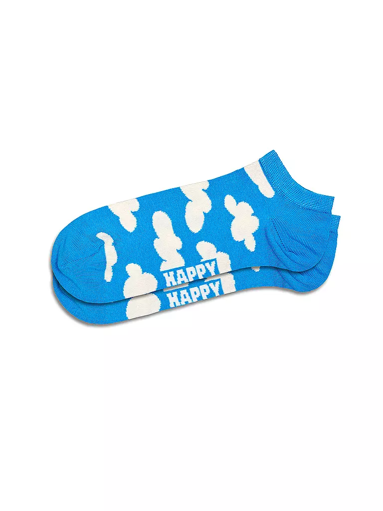 HAPPY SOCKS | Herren Sneaker Socken CLOUDY 41-46 light blue | hellblau