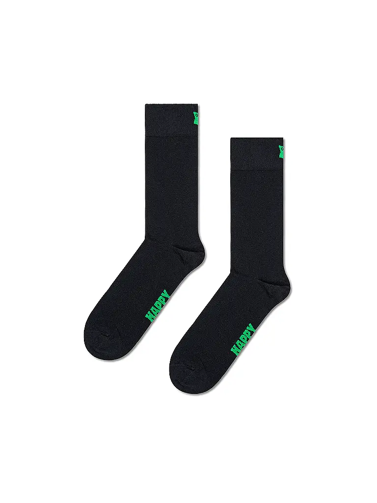 HAPPY SOCKS | Herren Socken 5er Pkg. SOLID 41-46 white | weiss