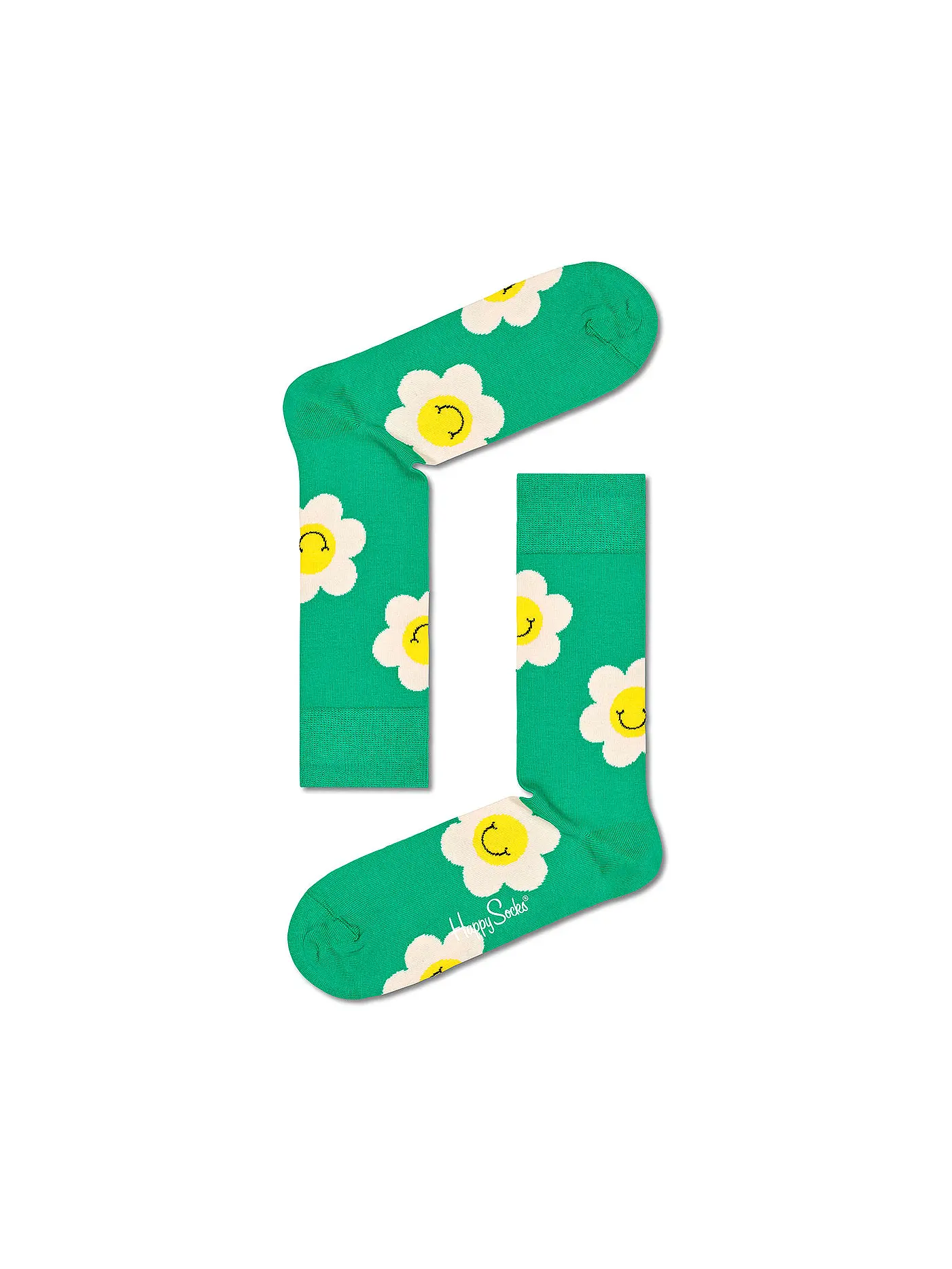 HAPPY SOCKS | Herren Socken DAISY green | grün