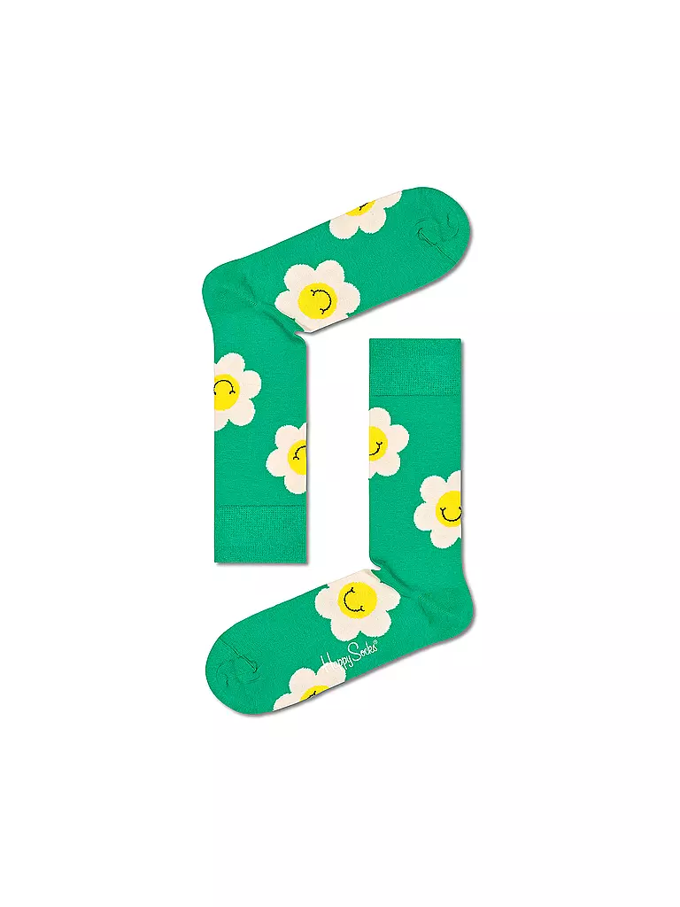 HAPPY SOCKS | Herren Socken DAISY green | grün