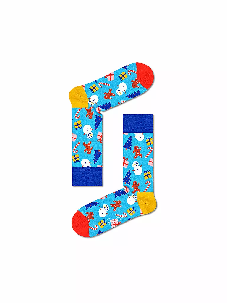 HAPPY SOCKS | Herren Socken Geschenkbox DECORATION TIME 3er Pkg. comp1 | bunt