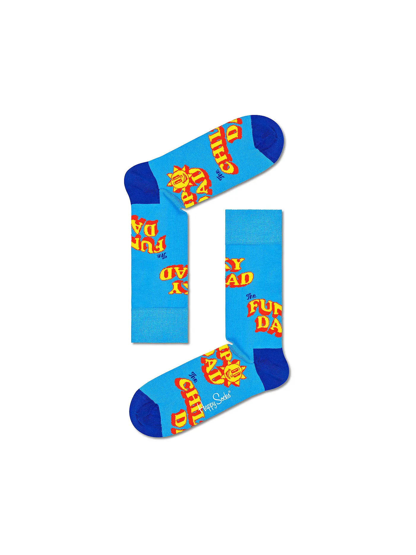 HAPPY SOCKS | Herren Socken NUMBER ONE DAD 41-46 light blue | blau