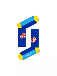 HAPPY SOCKS | Herren Socken NUMBER ONE DAD 41-46 navy | dunkelblau
