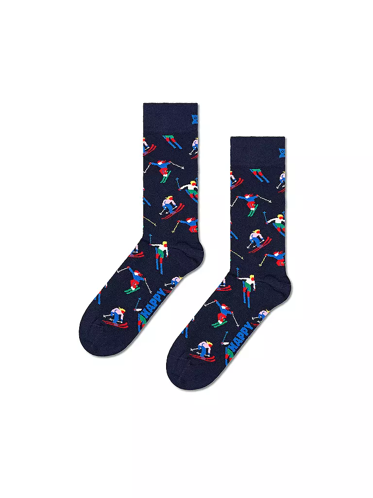 HAPPY SOCKS | Herren Socken SKIING 41-46 navy | Dunkelblau