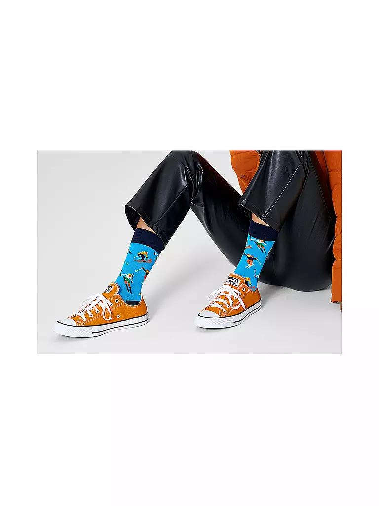 HAPPY SOCKS | Herren Socken SKIING medium blue | blau