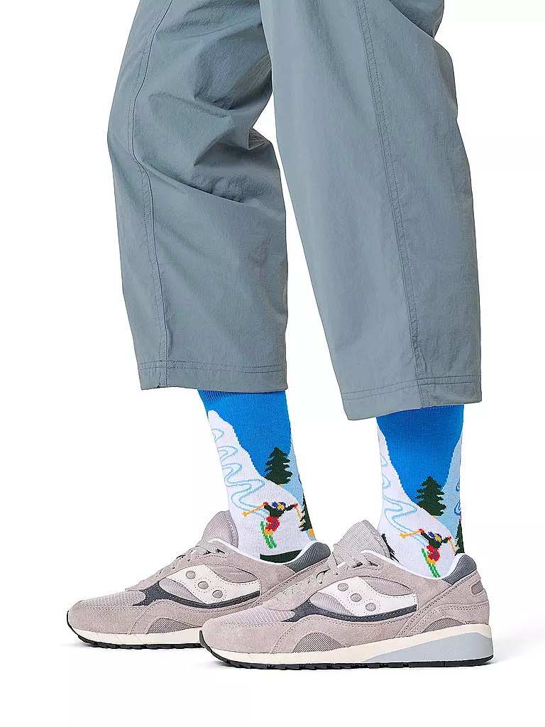 HAPPY SOCKS | Herren Socken SLALOM 41-46 white | Weiss