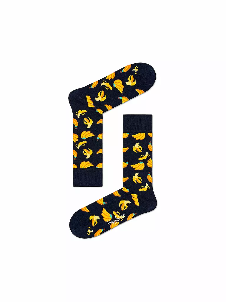 HAPPY SOCKS | Herren-Socken "Banana" 41-46 | bunt