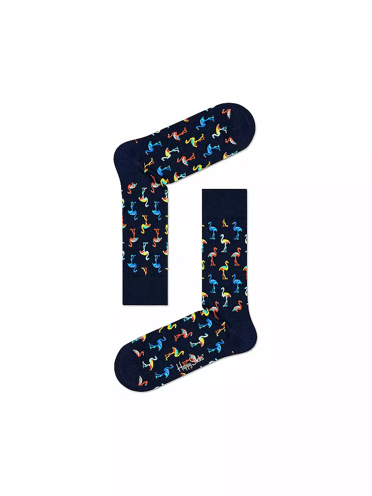 HAPPY SOCKS | Herren-Socken "Flamingo" 41-46 | bunt