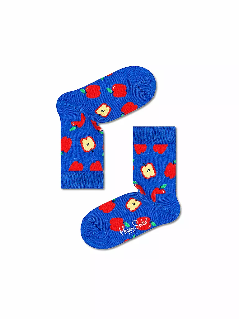 HAPPY SOCKS | Kinder Socken APPLE medium blue | blau