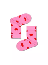 HAPPY SOCKS | Kinder Socken HEART pink | Pink