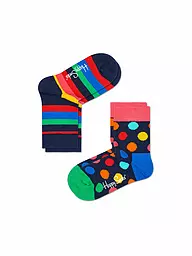 HAPPY SOCKS | Geschenkset Kinder Socken STRIPE 2-er Set bunt | bunt