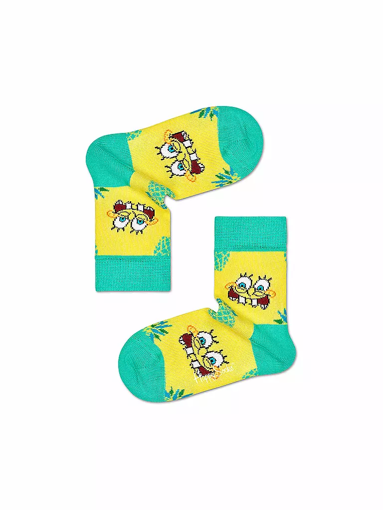 HAPPY SOCKS | Kinder-Socken "Sponge Bob" | bunt