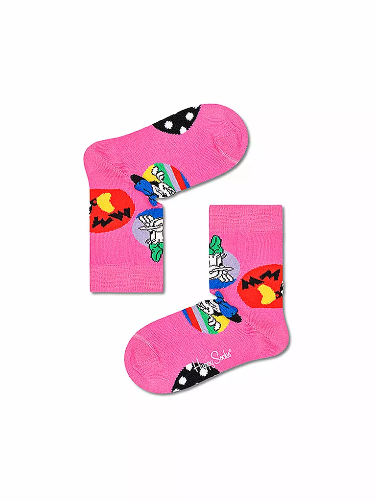 HAPPY SOCKS | Mädchen Socken DAISY & MINNIE DOT pink | pink