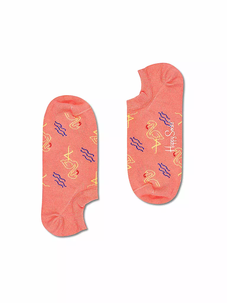 HAPPY SOCKS | Sneaker Socken FLAMINGO NO SHOW 36-40 medium orange | orange