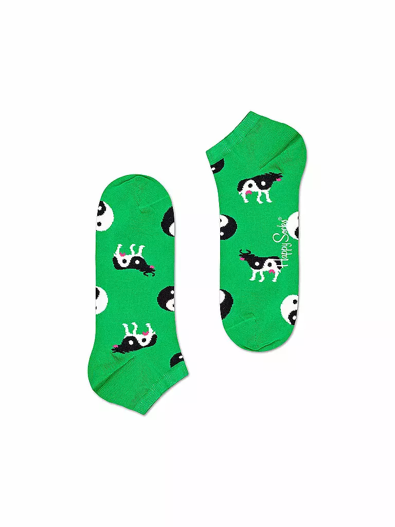 HAPPY SOCKS | Sneakersocken Ying Yang Cow | bunt